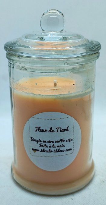 Bougie bonbonnière Fleur de Tiaré